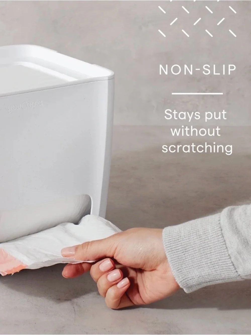 youCopia SinkSuite 2-in-1 Under Sink Trash Bag And Dish Pod Dispenser